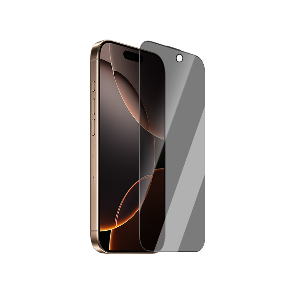CaseWorld Crystal Shadow Serisi iPhone 14 Pro Max Safir Coating 0.15mm 3D Privacy Temperli Cam Ekran Koruyucu CaseWorld Crystal Shadow Serisi iPhone 14 Pro Max Safir Coating 0.15mm 3D Privacy Temperli Cam Ekran Koruyucu